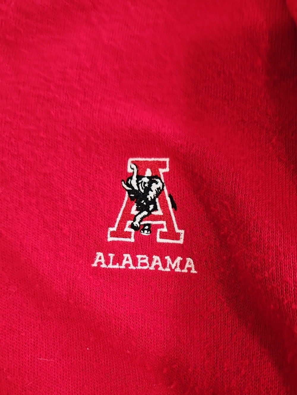 Vintage Alabama Red V Neck Sweater